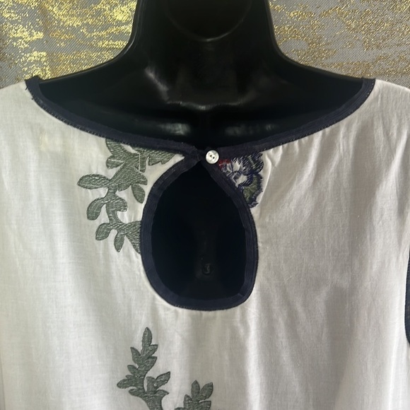 Max Studio Floral Embroidery Sleeveless Women’s Dress Size M - Picture 9 of 14